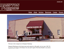 Tablet Screenshot of hamptonplumbing.net